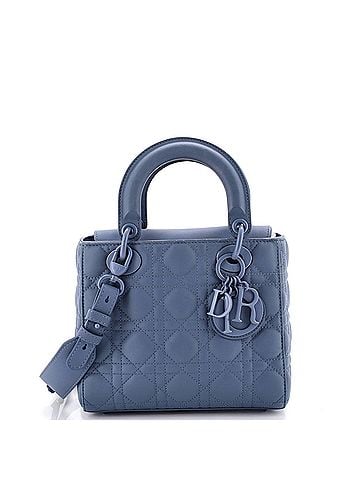 Christian Dior Ultra Matte My ABCDior Lady Dior Bag Cannage Quilt Calfskin (view 1)