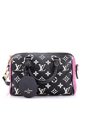 Louis Vuitton Speedy Bandouliere Bag Spring in the City Monogram Empreinte Leather 20 (view 1)