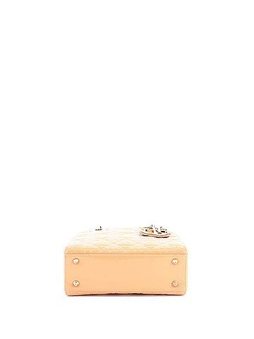 Christian Dior Lady Dior Bag Cannage Quilt Patent Mini (view 2)