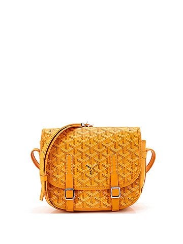 Goyard Belvedere Messenger Bag Coated Canvas with Leather PM (view 1)