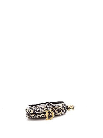 Christian Dior Saddle Handbag Mizza Embroidered Canvas Medium (view 2)