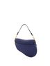 Christian Dior 100% Leather Blue Saddle Handbag with Strap Leather Medium One size - photo 4