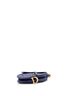 Christian Dior 100% Leather Blue Saddle Handbag with Strap Leather Medium One size - photo 2