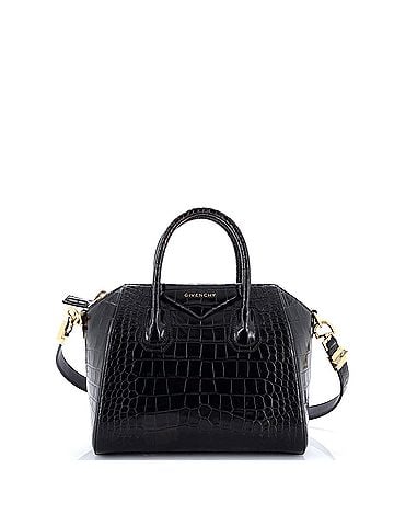 Givenchy Antigona Bag Crocodile Embossed Leather Small (view 1)