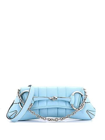 Gucci Horsebit Chain Shoulder Bag Vertical Quilted Leather Medium (view 1)