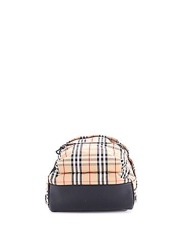 Burberry Jett Backpack Vintage Check Canvas Medium (view 2)