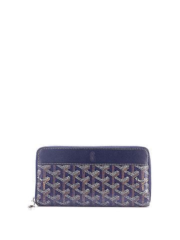 Goyard Matignon Zip Wallet Coated Canvas with Leather (view 1)