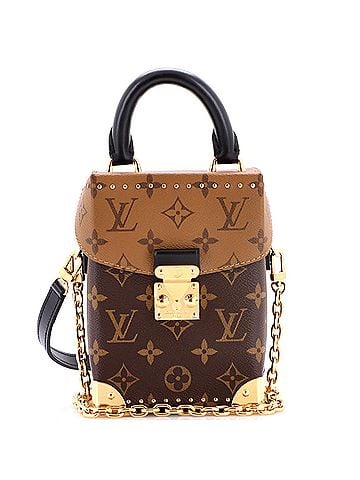 Louis Vuitton Camera Box NM Handbag Studded Reverse Monogram Canvas (view 1)