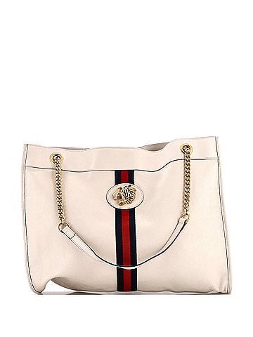 Gucci Rajah Chain Tote Leather Large (view 1)