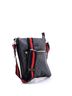 Gucci 100% Coatead Canvas Black Web Strap Front Zip Messenger Bag GG Coated Canvas Medium One size - photo 3