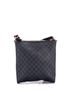 Gucci 100% Coatead Canvas Black Web Strap Front Zip Messenger Bag GG Coated Canvas Medium One size - photo 4