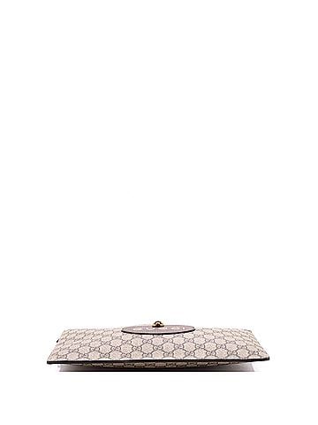 Gucci Neo Vintage Wristlet Pouch GG Coated Canvas (view 2)