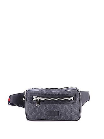 Gucci Soft Zip Belt Bag GG Coated Canvas Small (view 1)