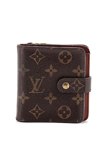 Louis Vuitton Compact Zippe Wallet Monogram Canvas (view 1)