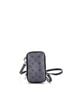 Louis Vuitton 100% Coatead Canvas Black Double Phone Pouch Reverse Monogram Eclipse Canvas One size - photo 1