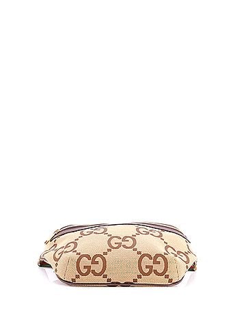 Gucci Belt Bag Jumbo GG Canvas with Leather Large (view 2)