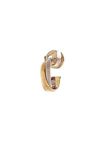 Cartier Trinity Hoop Earrings 18K Tricolor Gold 13mm (view 2)