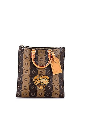 Louis Vuitton Nigo Sac Plat Cross Limited Edition Stripes Monogram Canvas (view 1)