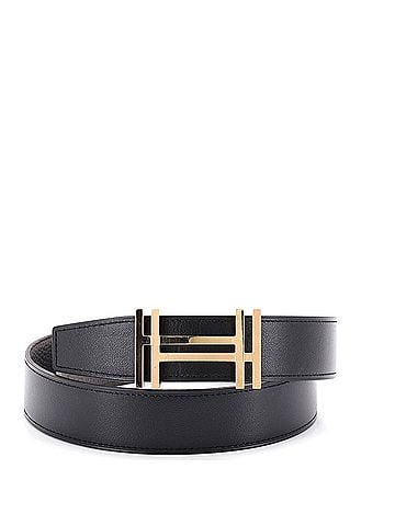 Hermès H Au Carre Reversible Belt Leather Medium (view 1)