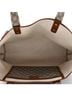 Gucci 100% Coatead Canvas Brown Web Loop Tote GG Coated Canvas Medium One size - photo 5