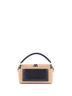 Burberry Black Note Top Handle Bag Embroidered Raffia with Leather One size - photo 4