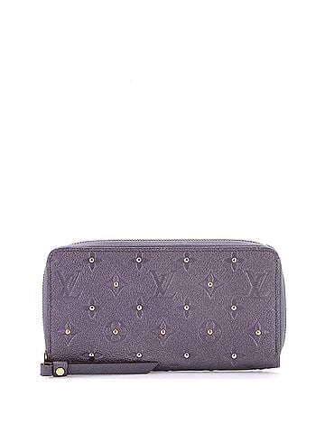 Louis Vuitton Zippy Wallet Studded Monogram Empreinte Leather (view 1)