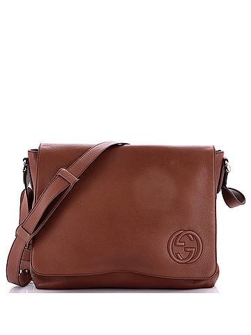 Gucci Soho Flap Messenger Leather Large (view 1)