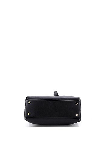 Bottega Veneta Ciao Ciao Top Handle Bag Leather with Intrecciato Detail Small (view 2)
