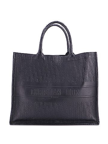 Christian Dior Book Tote Oblique Embossed Calfskin Large (view 1)