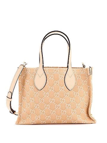 Gucci Ophidia Shopper Tote GG Denim Medium (view 1)