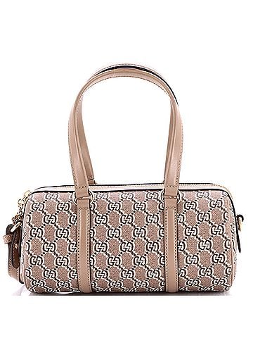 Gucci Convertible Duffle Bag GG Shadow Coated Canvas Small (view 1)