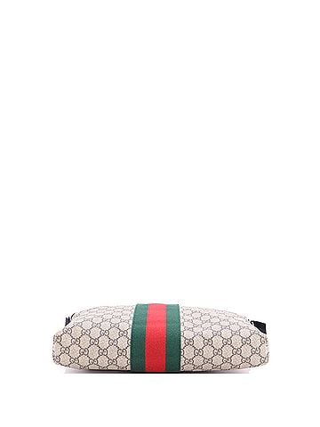 Gucci Web Messenger Bag GG Coated Canvas Large (view 2)