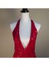Mac Duggal 100% Polyester Solid Red Cocktail Dress Size 6 - photo 14