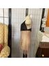 Venus Solid Tan Black Active Dress Size XXL - photo 8