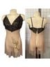 Venus Solid Tan Black Active Dress Size XXL - photo 3