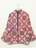 Free People 100% Cotton Print Pink Green Jacket One size - photo 3