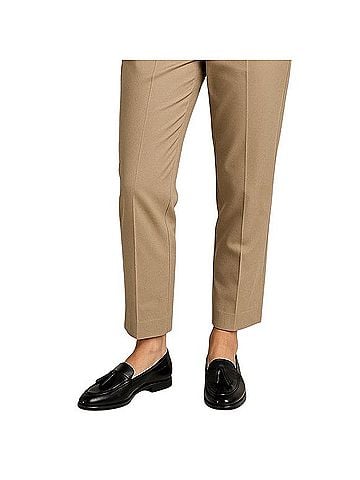 J.Crew Milled Black Leather Double Tassel Loafers Flats (view 1)
