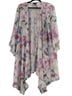 Torrid 100% Polyester Floral Multi Color Cardigan Size 1 - photo 1