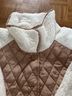 Nina Leonard 100% Polyester Solid Brown White Jacket Size 3X - photo 5