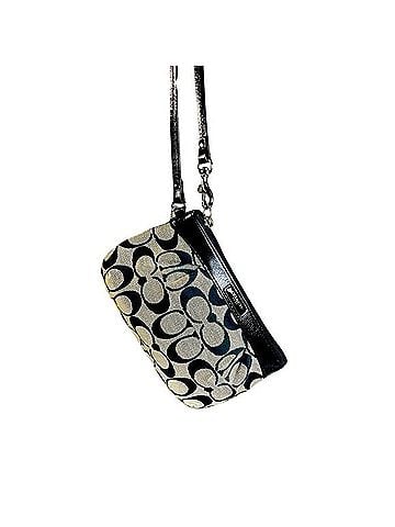 Coach Corner Zip Wristlet Clutch (view 1)