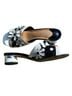 J. Renee Black White Heels Size 7 1/2 - photo 2