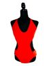 Shape FX Red One Piece Swimsuit Size XXL - photo 4