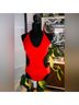 Shape FX Red One Piece Swimsuit Size XXL - photo 6