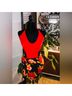 Shape FX Red One Piece Swimsuit Size XXL - photo 3