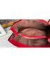 Alexis David 100% Leather Floral Red Leather Tote One size - photo 5