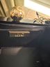Inc. 100% Acrylic Black Leather Clutch One size - photo 3