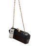Inc. 100% Acrylic Black Leather Clutch One size - photo 2