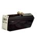 Inc. 100% Acrylic Black Leather Clutch One size - photo 1