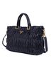 Prada Black Nappa Gaufre Top Handle  One size - photo 3