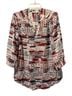 dalia Print Multi Color 3/4 Sleeve Blouse Size M - photo 1
